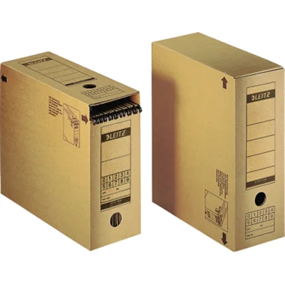 Leitz Archivbox 60860000 DIN A4 max. 116mm Wellpappe natronbraun Leitz Archivbox 60860000 DIN A4 max. 116mm Wellpappe natronbraun