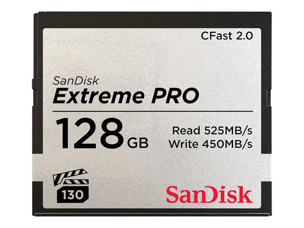 SanDisk Extreme Pro - Flash-Speicherkarte - 128 SDCFSP-128G-G46D