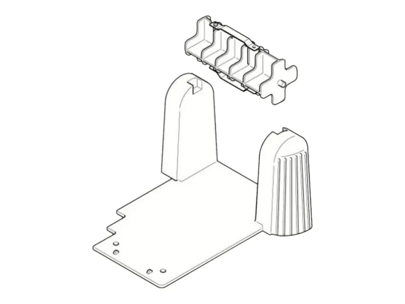 TSC Externe Rollenträgereinheit mit 3" Etikettenrollen