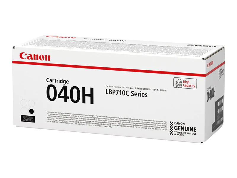 Canon 040 H - Mit hoher Kapazität - Schwarz - Original - Tonerpatrone - für imageCLASS LBP712Cdn