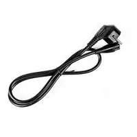 Bachmann Kabel IEC C5 Steckdose auf CEE7 Stecker L 1m - Kabel - Digital/Daten