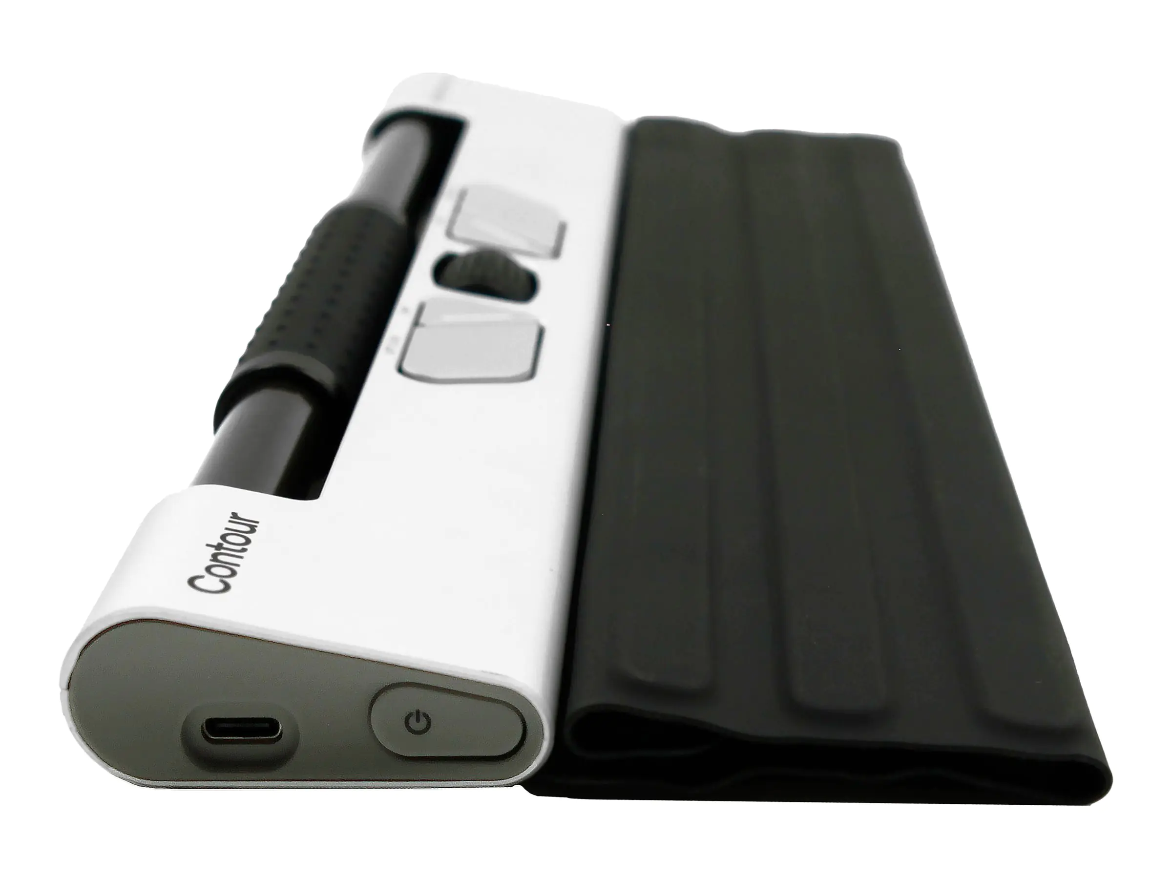 Contour RollerMouse Go - Centred mouse - antibakterielle Oberfläche, hohe Beständigkeit gegen Desinfektionsmittel - ergonomisch - mit RollerMouse Go Dock