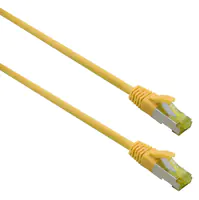 Helos ultra flex - Patch-Kabel - RJ-45 (M) zu RJ-45 (M) - 2 m - S/FTP - CAT 6a - halogenfrei - Gelb Helos ultra flex - Patch-Kabel - RJ-45 (M) zu RJ-45 (M) - 2 m - S/FTP - CAT 6a - halogenfrei - Gelb