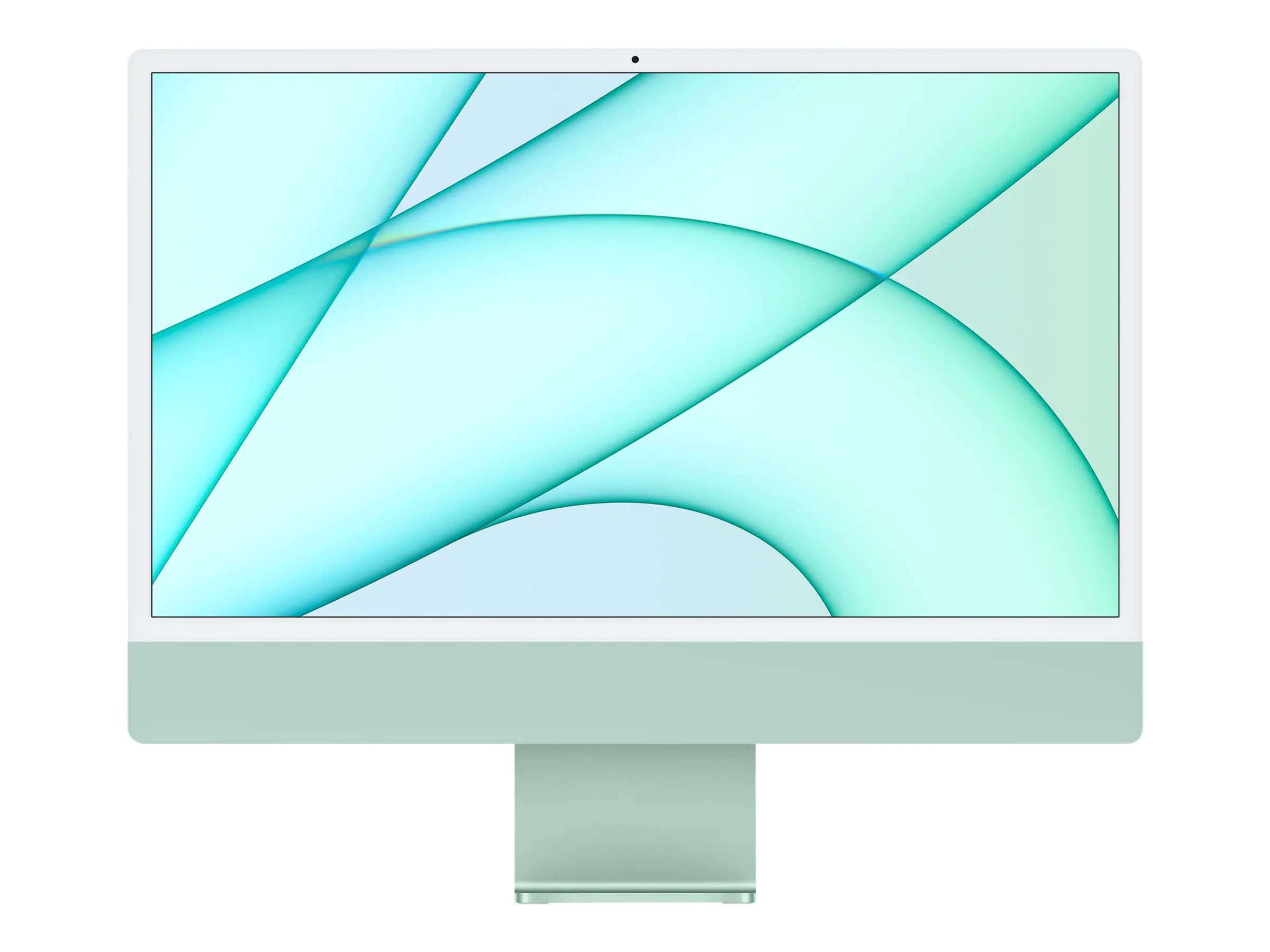Apple iMac with 4.5K Retina display - All-in-One (Komplettlösung) - M1 - RAM 8 GB - SSD 512 GB - M1 8-core GPU - 1GbE - WLAN: Bluetooth 5.0, 802.11a/b/g/n/ac/ax - macOS Monterey 12.0 - Monitor: LED 61 cm (24") 4480 x 2520 (4.5K) - Tastatur: Deutsch - grün