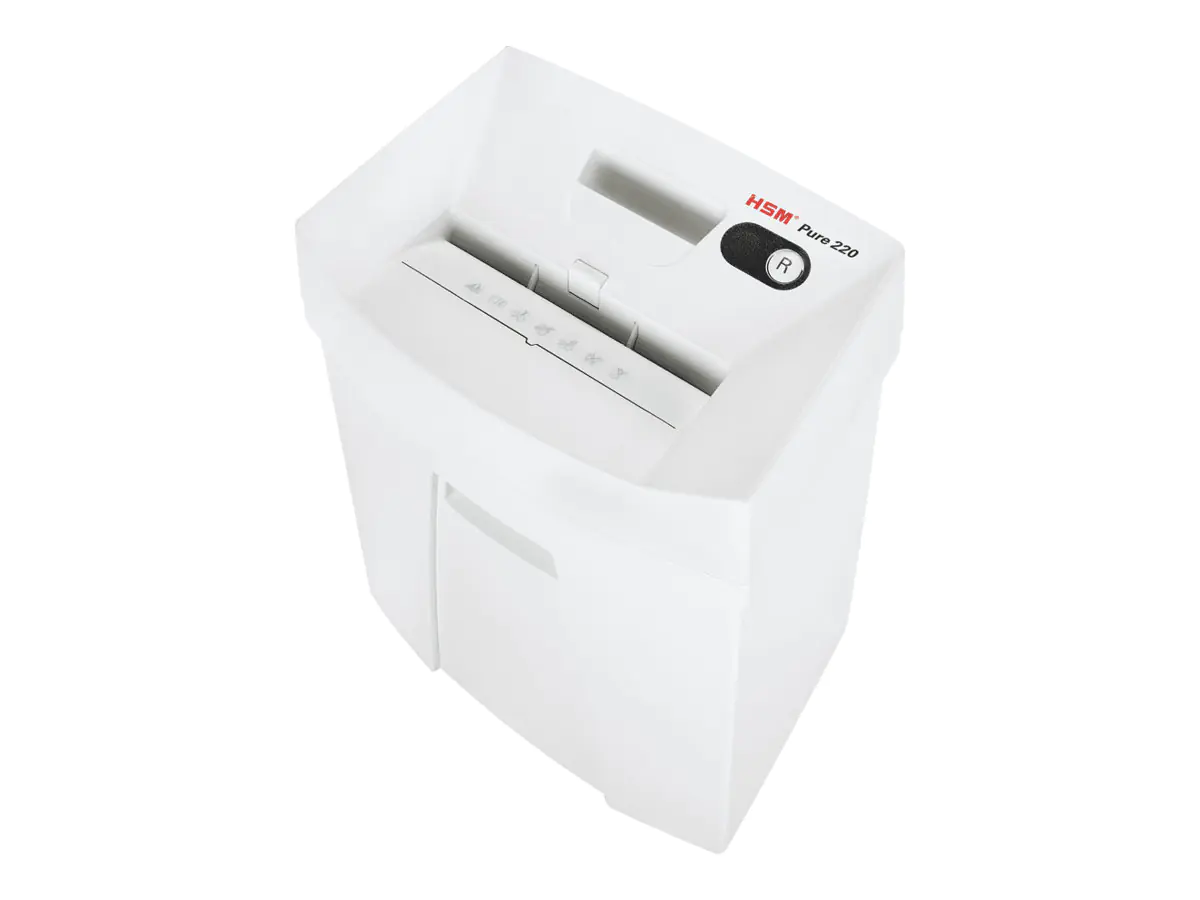 HSM Aktenvernichter Pure 220 2320111 Streifenschnitt 3,9mm