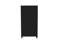 Paperflow Trennwand easyScreen 160 x 174 x 39 cm (B x H x T) Textil schwarz