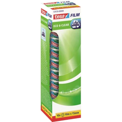 tesa Klebefilm tesafilm Eco & Clear 57070-00000 15mmx10m 10 St./Pack. tesa Klebefilm tesafilm Eco & Clear 57070-00000 15mmx10m 10 St./Pack.