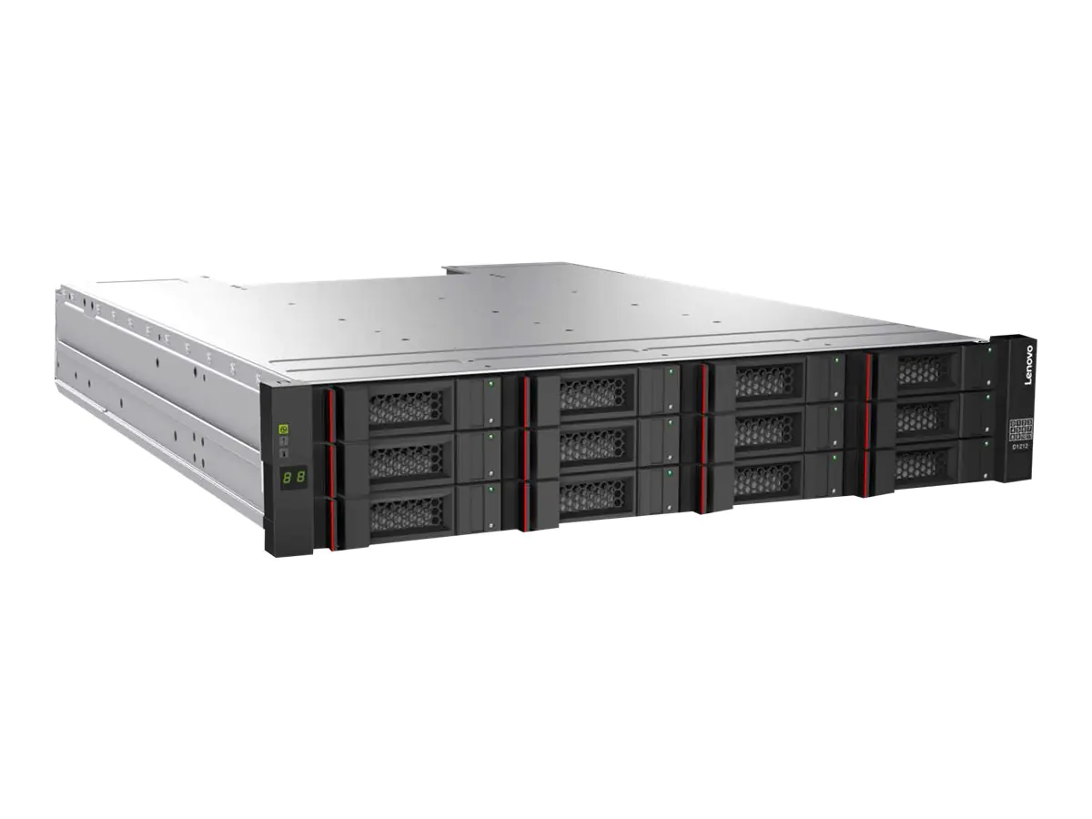 Lenovo Storage D1212 4587 - Speichergehäuse - 12 Schächte (SAS-3) 4587A11