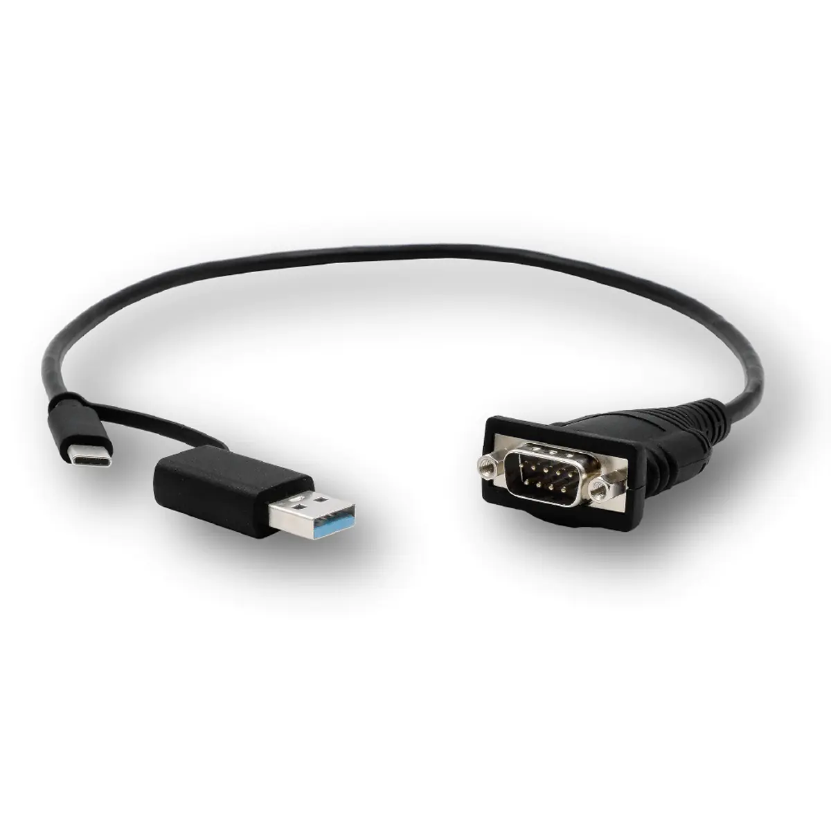 Exsys GmbH USB 2.0 C+A zu 1S Seriell RS-232 Port LED FTDI EX-23001
