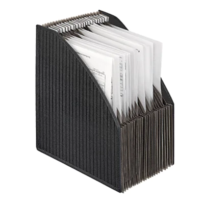 Veloflex Stehsammler 4446280 DIN A4 bis 56cm 23Fächer PP schwarz Veloflex Stehsammler 4446280 DIN A4 bis 56cm 23Fächer PP schwarz