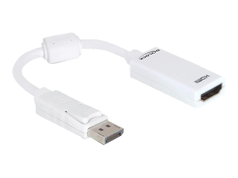 Delock - Videoadapter - DisplayPort männlich zu HDMI weiblich - 12.5 cm Delock - Videoadapter - DisplayPort männlich zu HDMI weiblich - 12.5 cm