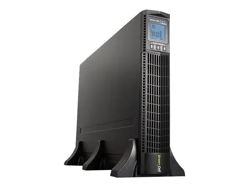 Green Cell UPS Online RTII - USV - AC 110-290 V - 2700 Watt - 3000 VA - 1-phasig - 9 Ah - USB - Ausgangsanschlüsse: 6