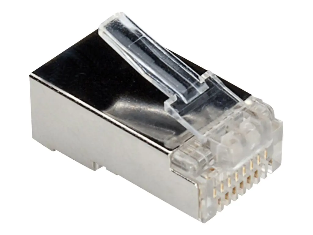 Secomp - Netzwerkanschluss - RJ-45 (M) - abgeschirmt - CAT 5e (Packung mit 10)