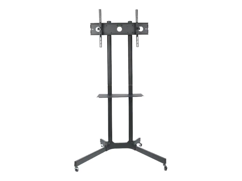 Techly Aufstellung - für Flachbildschirm - Schwarz - Bildschirmgröße: 76.2-165.1 cm (30"-65") ICA-TR6