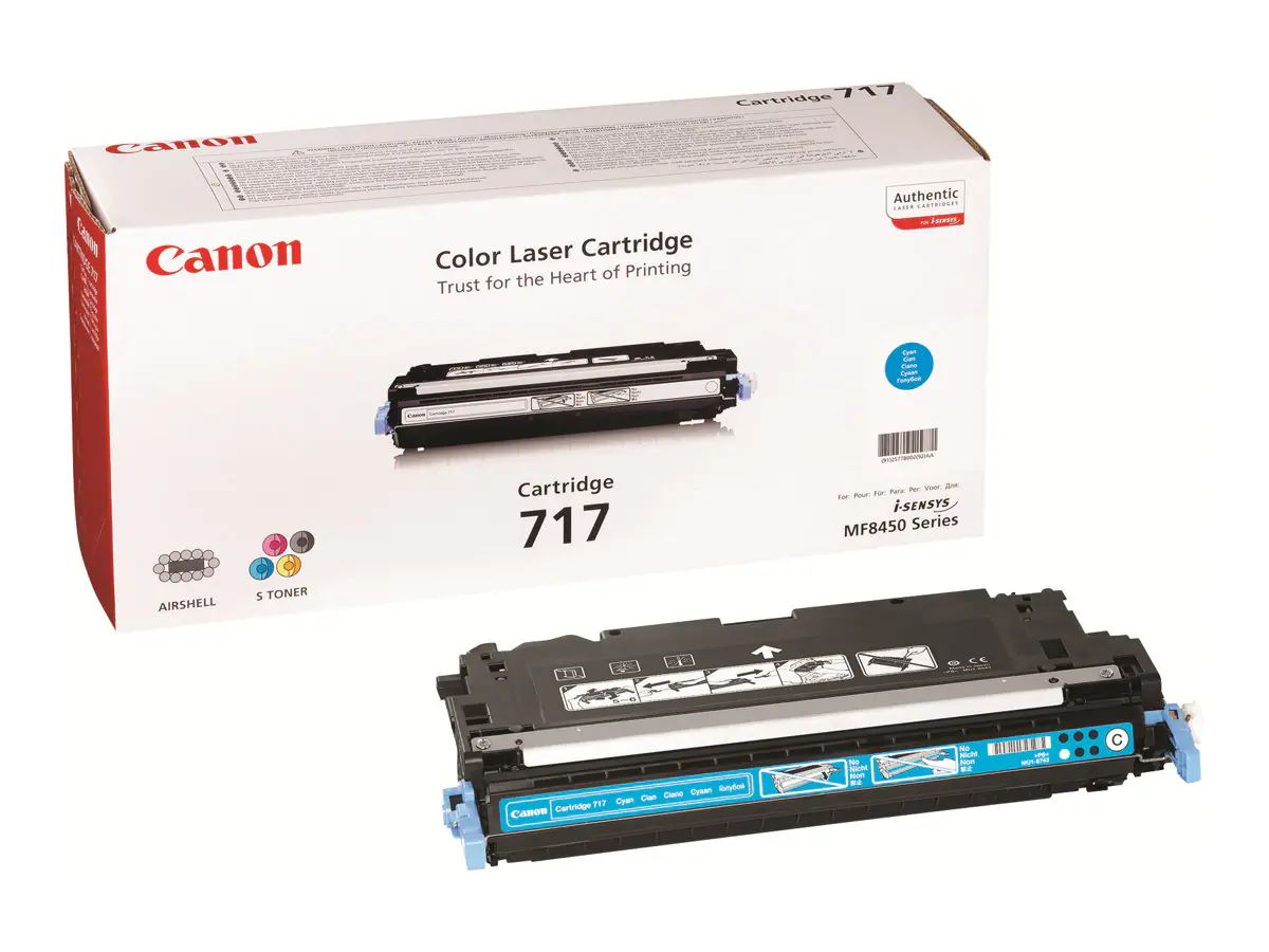 Canon 717 Cyan - Cyan - Original - Tonerpatrone - für i-SENSYS MF8450
