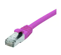 exertis Connect Connect 854433 - 1 m - Cat6 - F/UTP (FTP) - RJ-45 - RJ-45 - Pink