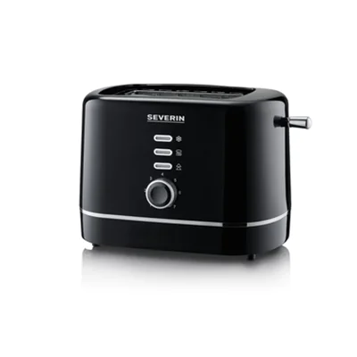 SEVERIN Toaster AT 4321 28 x 18,8 x 18,2 cm (B x H x T) 850W 2 Toastkammern mit Brötchenaufsatz SEVERIN Toaster AT 4321 28 x 18,8 x 18,2 cm (B x H x T) 850W 2 Toastkammern mit Brötchenaufsatz
