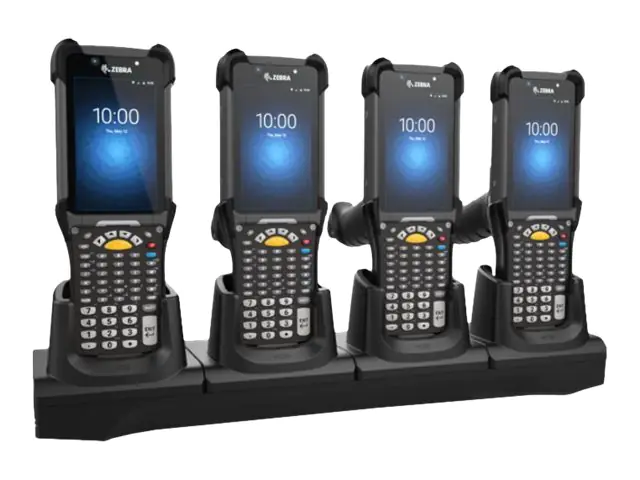 Zebra 4-Slot Charging Cradle - Handheld-Ladestation - Ausgangsanschlüsse: 4 - für Zebra MC930, MC9300, MC9300-G