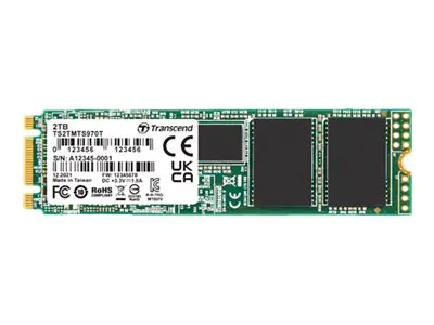Transcend MTS970T - SSD - 2 TB - intern - M.2 TS2TMTS970T