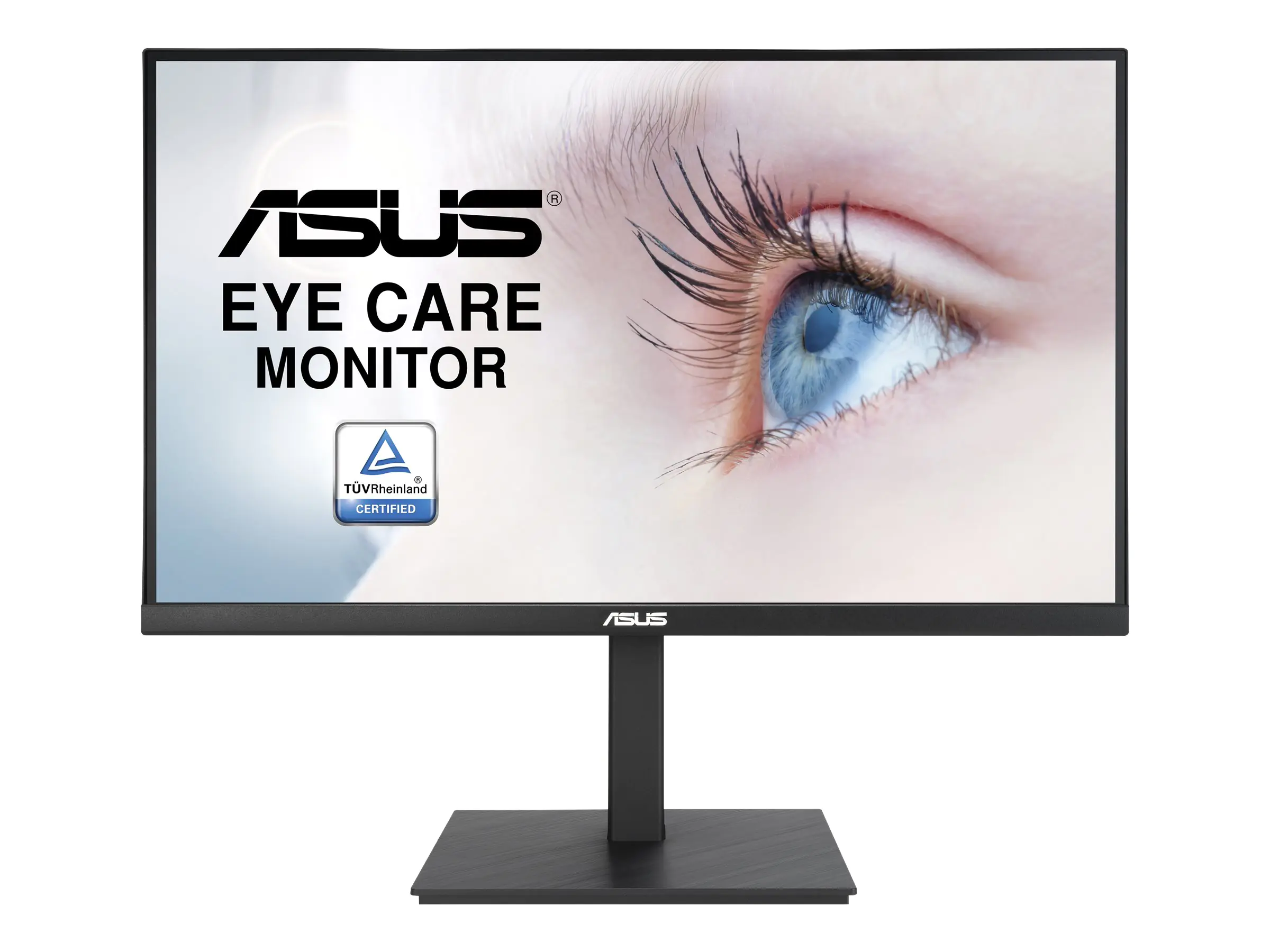 ASUS VA27AQSB - LED-Monitor - 68.6 cm (27") - 2560 x 1440 QHD @ 75 Hz - IPS - 350 cd/m² - 1000:1 - 1 ms - HDMI, DisplayPort - Lautsprecher - Schwarz