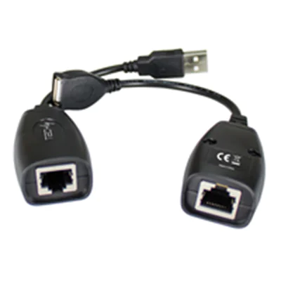 Techly USB Extenderüber Cat.5e/6 max. 50m - Kabel - Digital/Daten