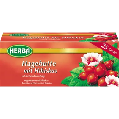 HERBA Tee 5295 Hagebutte 25 St./Pack. HERBA Tee 5295 Hagebutte 25 St./Pack.