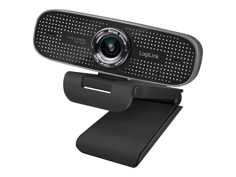 LogiLink Conference HD - Webcam - Farbe - 2 MP - 1920 x 1080 - feste Brennweite - Audio - USB 2.0 - MJPEG, YUV2