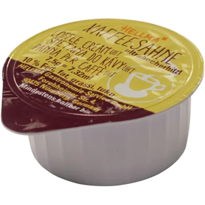 Hellma Kaffeesahne 70102696 10Prozent 7,5g 240 St./Pack. Hellma Kaffeesahne 70102696 10Prozent 7,5g 240 St./Pack.