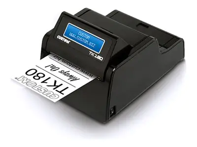 Custom TK180 - Aviation - Belegdrucker - Thermodirekt - Rolle (8,25 cm) 911HL020900733