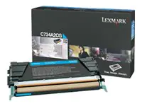 Lexmark - Cyan - Original - Tonerpatrone LCCP - für Lexmark C734, C736, X734, X736, X738