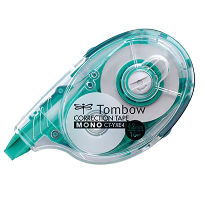 Tombow Korrekturroller MONO CT-YXE4 4,2mmx16m weiß Tombow Korrekturroller MONO CT-YXE4 4,2mmx16m weiß