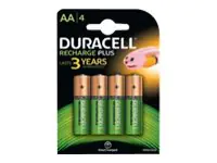 Duracell Batterie NiMH AA Mignon 1300 mAh 1,2V 4er Blister DUR039247