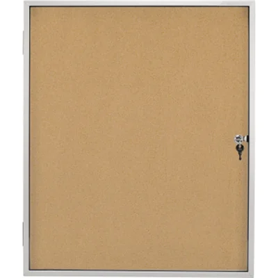 magnetoplan Schaukasten SP 1215224 87x108,5cm 9xDIN A4 Aluminium br