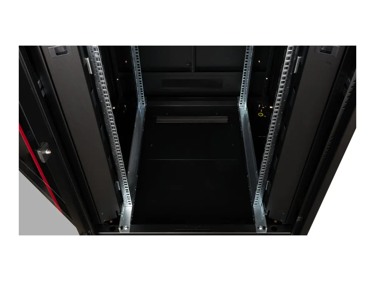 ROTRONIC-SECOMP Roline Pro - Schrank Netzwerkschrank - mit Glastür, 800 x 800 mm (B x T