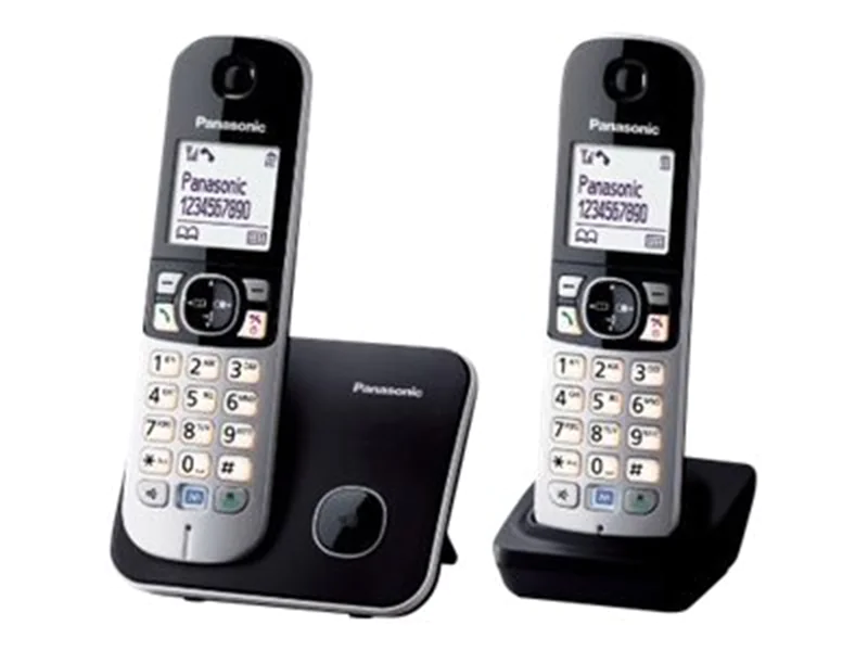 Panasonic KX-TG6812 - Schnurlostelefon mit Rufnummernanzeige KX-TG6812GB