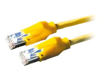 Dätwyler - Patch-Kabel - RJ-45 (M) zu RJ-45 (M) - 50 cm - SSTP-Kabel - CAT 6 - halogenfrei - Gelb Dätwyler - Patch-Kabel - RJ-45 (M) zu RJ-45 (M) - 50 cm - SSTP-Kabel - CAT 6 - halogenfrei - Gelb