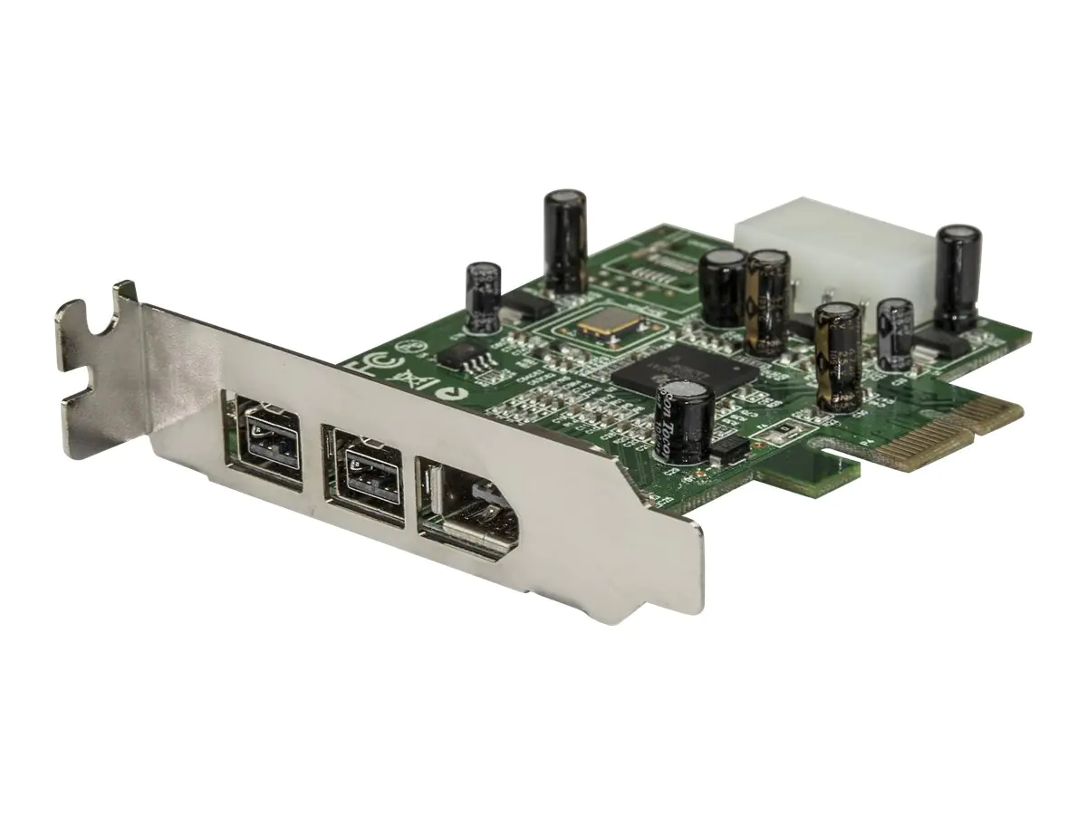 StarTech 3 Port 800+400 FireWire PCI Express Schnittstellen Low Profile Combo Karte