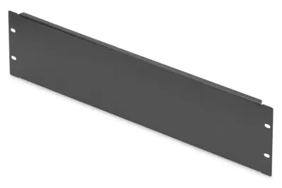 DIGITUS Blindabdeckung für 482,6 mm (19") Netzwerk- und Serverschränke DN-19 BPN-03-SW