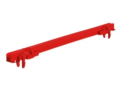 SCHROFF EuropacPRO - Führungsschiene - Rot - 16 cm (Packung mit 10) 24568361