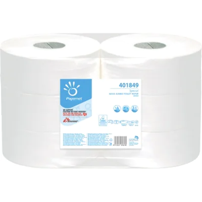 Papernet Toilettenpapier Maxi 401849 2lagig 360m 6 Rl./Pack. Papernet Toilettenpapier Maxi 401849 2lagig 360m 6 Rl./Pack.
