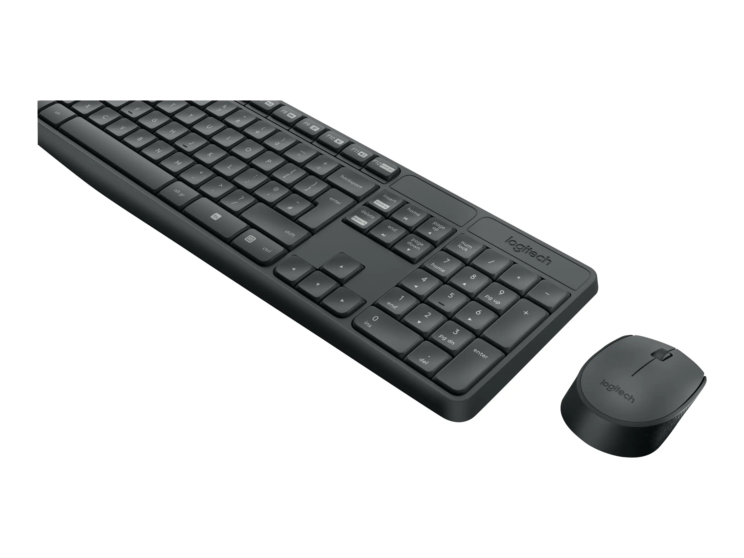 Logitech MK235 - Tastatur-und-Maus-Set - kabellos - 2.4 GHz - Deutsch Logitech MK235 - Tastatur-und-Maus-Set - kabellos - 2.4 GHz - Deutsch