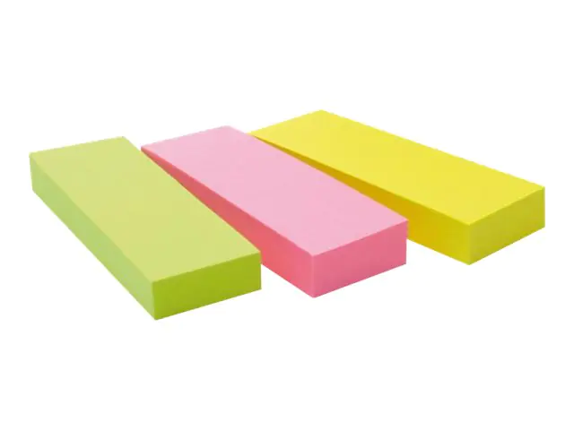 3M Post-it 671-3 - Seitenmarker - 25 x 76 mm - 300 Blatt (3 x 100)