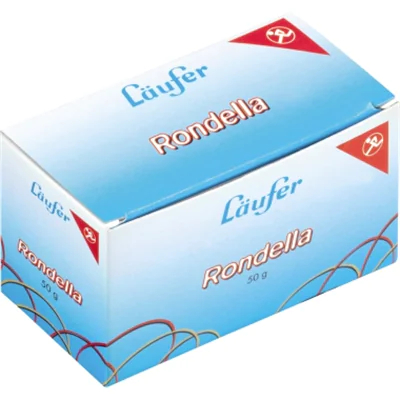 Läufer Gummiring RONDELLA 40mm Naturkautschuk rot 50 g/Pack.