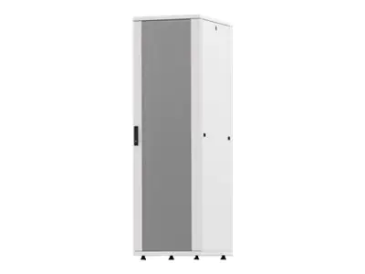 Intellinet Network Cabinet, Free Standing (Basic), 26U, Usable Depth 123 to 773mm/Width 503mm, Grey, Flatpack, Max 600kg, Server Rack, IP20 rated, 19", Steel, Single-Point Door Lock, One Lock Per Side Panel, Three Year Warranty - Schrank - bodenstehend -