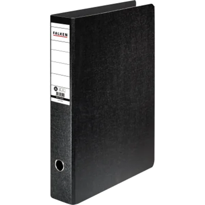Falken Ordner N80 11285954 DIN A3 hoch 80mm Hartpappe schwarz Falken Ordner N80 11285954 DIN A3 hoch 80mm Hartpappe schwarz