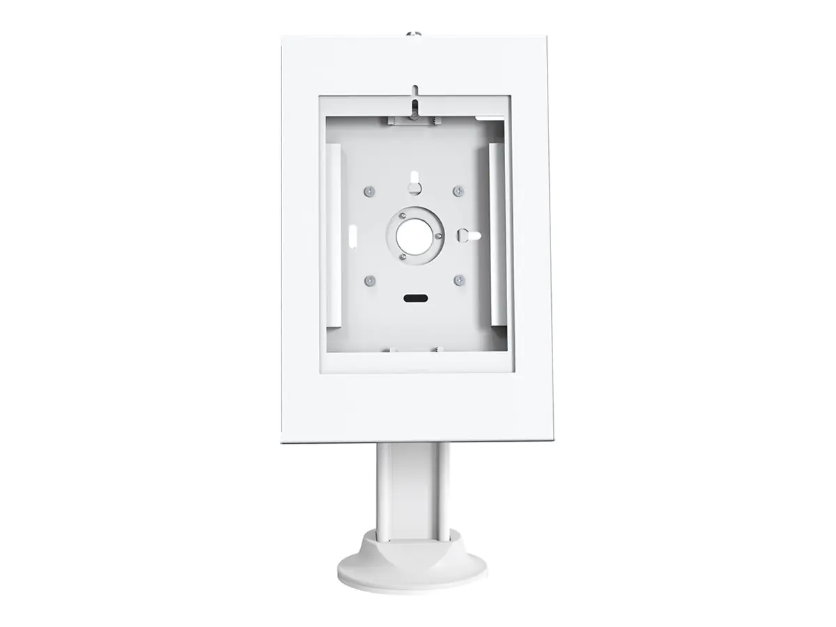Neomounts DS15-640WH1 - Aufstellung - für Tablett - verriegelbar - Stahl - weiß - Bildschirmgröße: 24.6-27.9 cm (9.7"-11") - Montageschnittstelle: 75 x 75 mm - Thekenbereich - für Apple 10.2-inch iPad; 10.5-inch iPad Air (3rd generation); 10.5-inch i