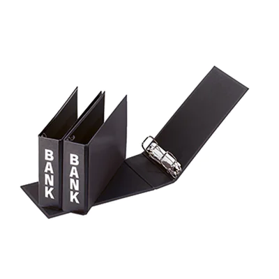 Pagna Bankordner 25x14cm Basic Colours Bubi schwarz 10Stk. 40801-01
