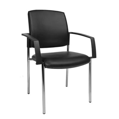 TOPSTAR Besucherstuhl Medical 10 110kg Kunstleder schwarz