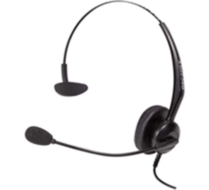 DACOMEX Telefon-Headset 1 Ohrmuschel schwarz