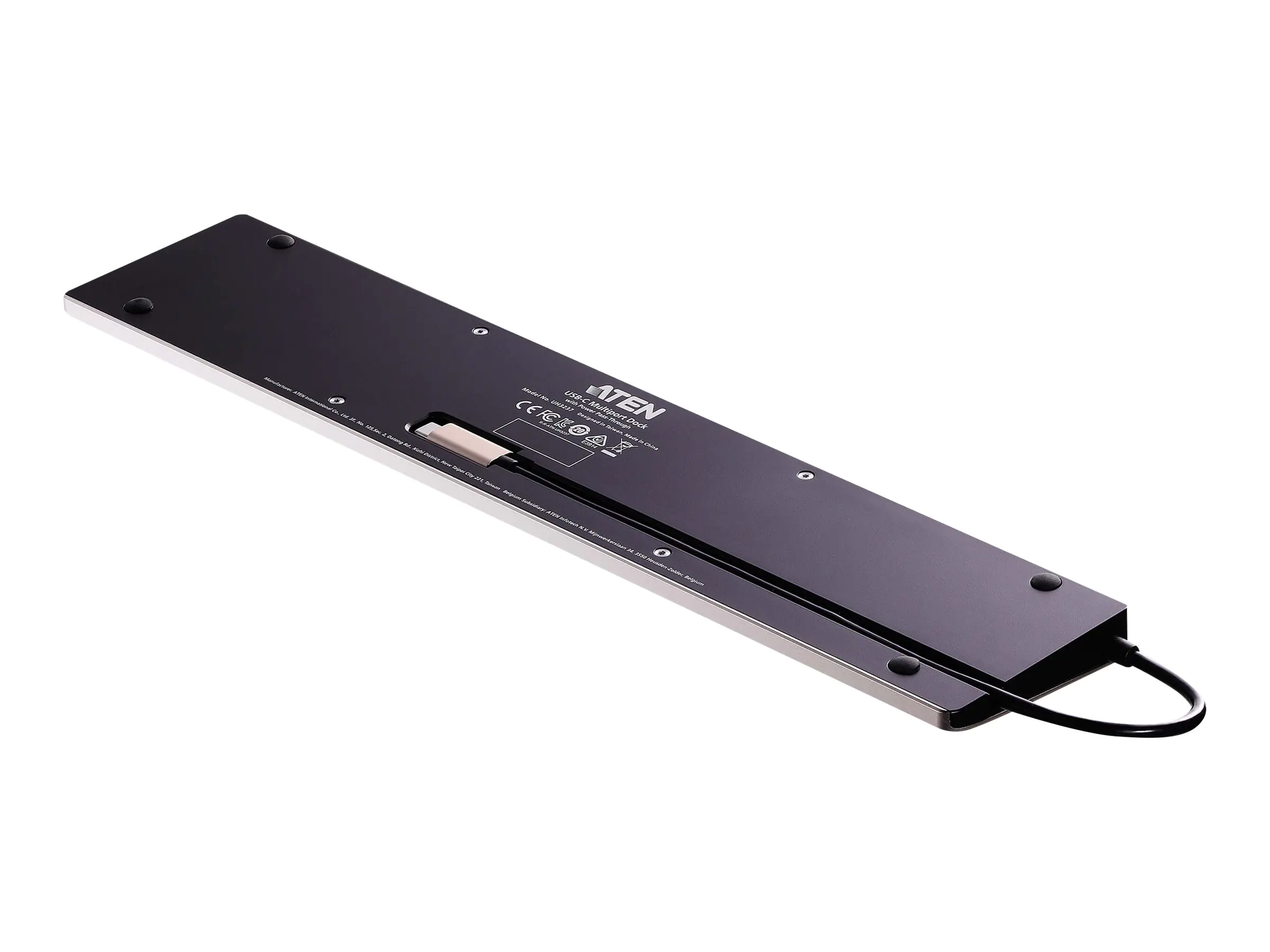 ATEN UH3237 - Dockingstation - USB-C 3.1 Gen 1 / Thunderbolt 3 - VGA, 2 x HDMI - 1GbE